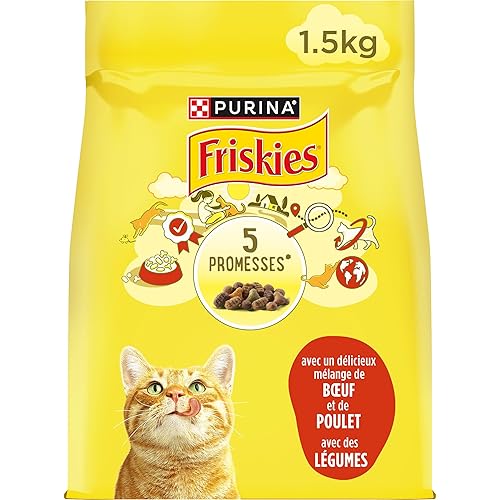 FRISKIES Au Bœuf, au Poulet et aux Légumes - 1,5