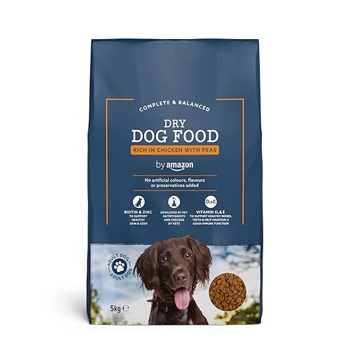 by Amazon - Croquettes Complètes Pour Chien Adulte, Poulet aux